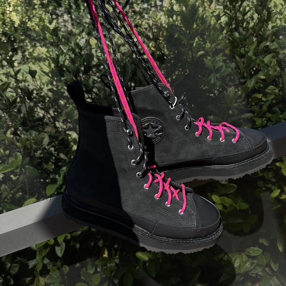Converse Chuck Taylor Crafted Boot Black Prime Pink 173213C main image 6